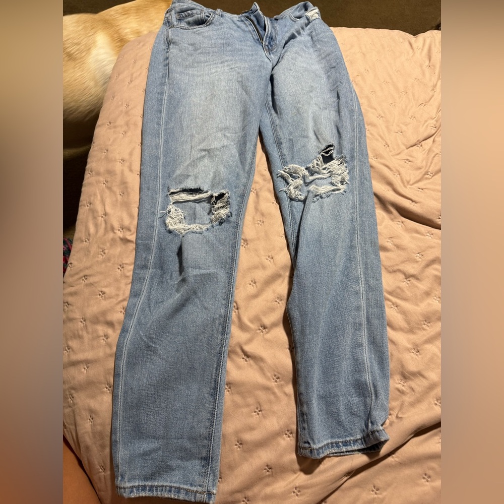 Distressed Women's Jeans